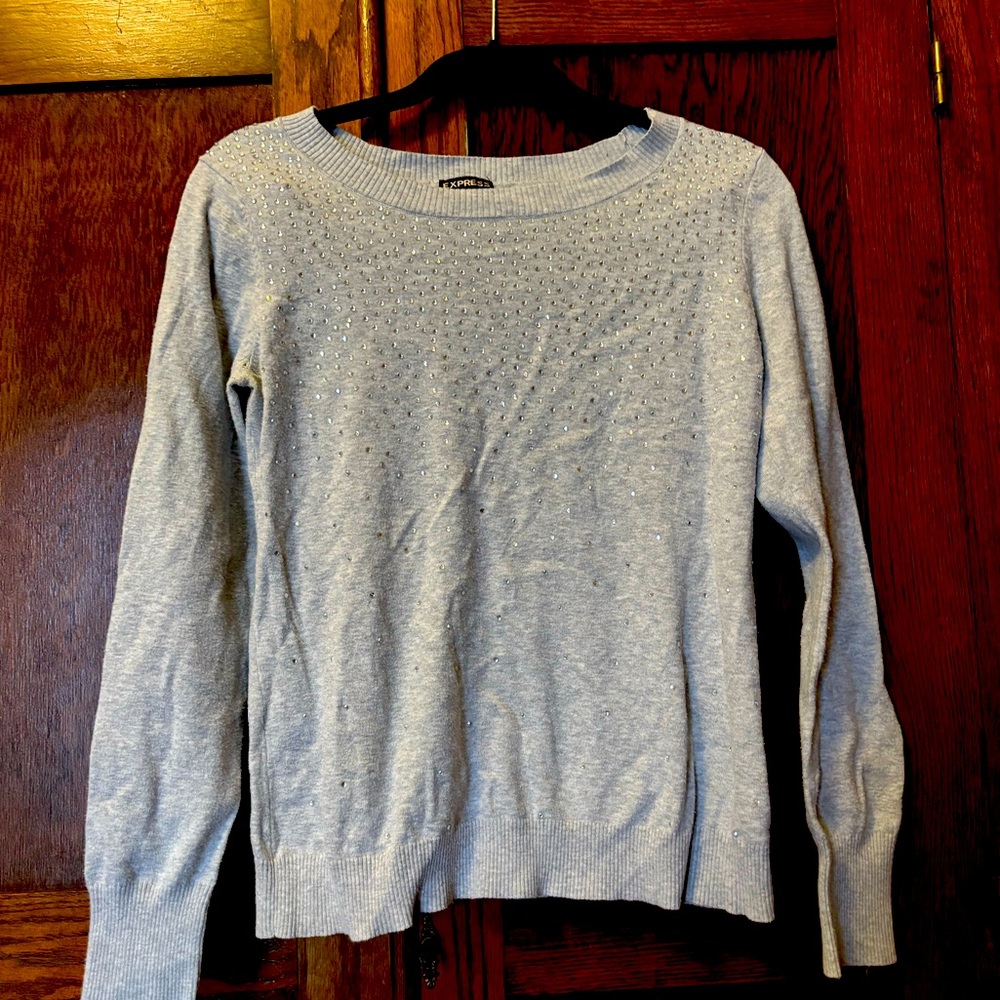 Rhinestones sweater